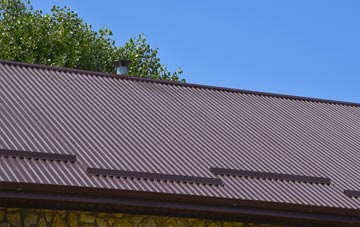 typical Aberdulais corrugated roof uses